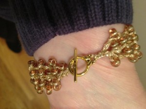 knitted bracelet 2