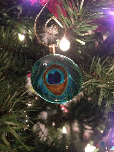 Peacock Pendant ornament