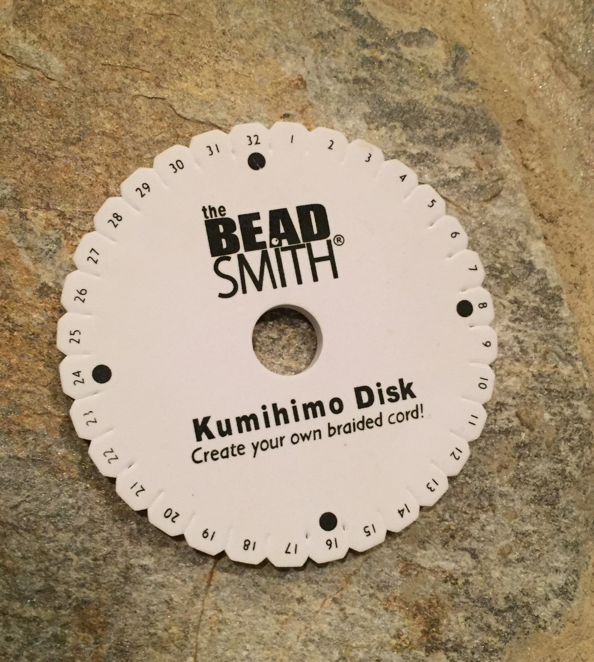 Basic Kumihimo Tutorial, Part 1, Loading the disc… – Karla Krafts